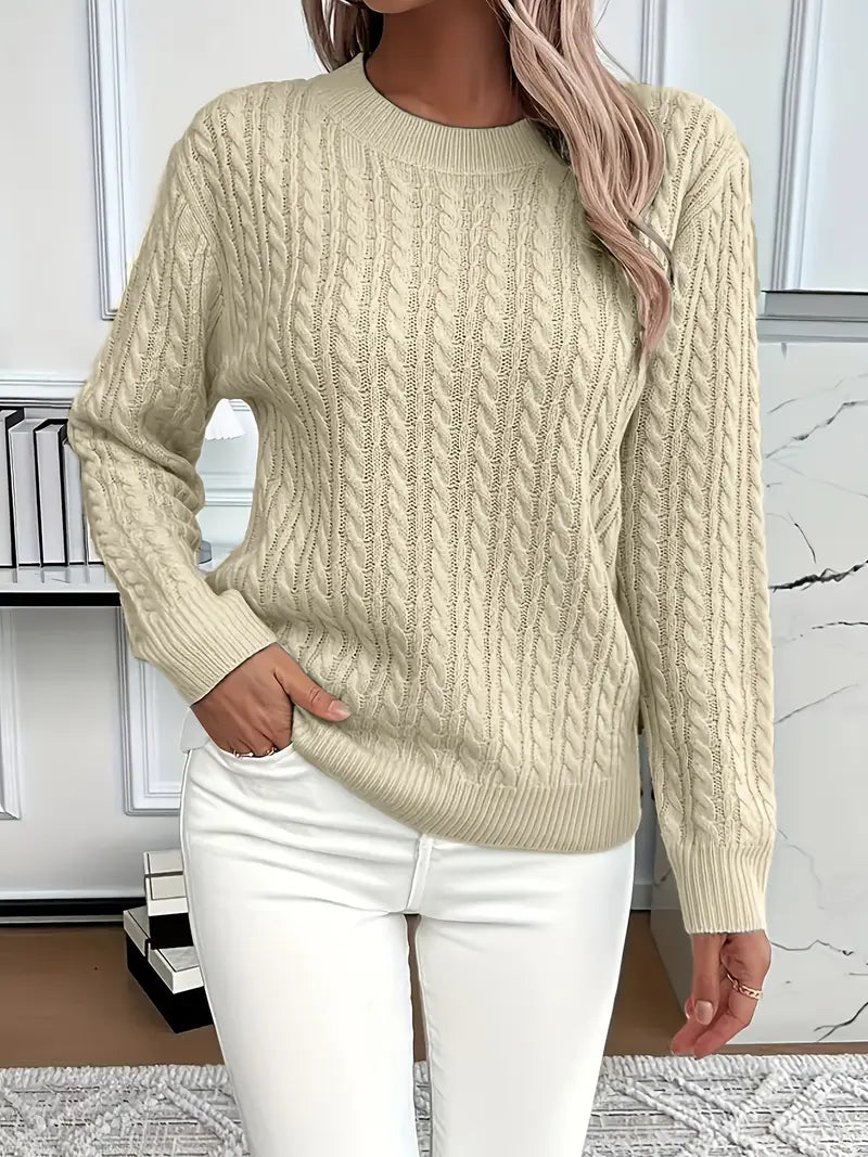 Lena | Cable Knit Sweater