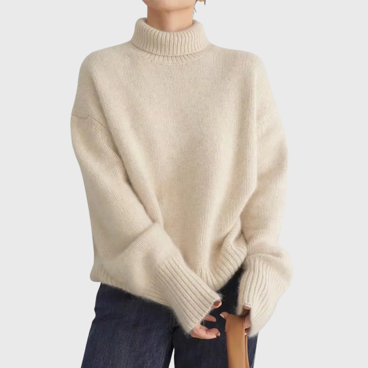 Isabella | Cashmere High-Neck Sweater